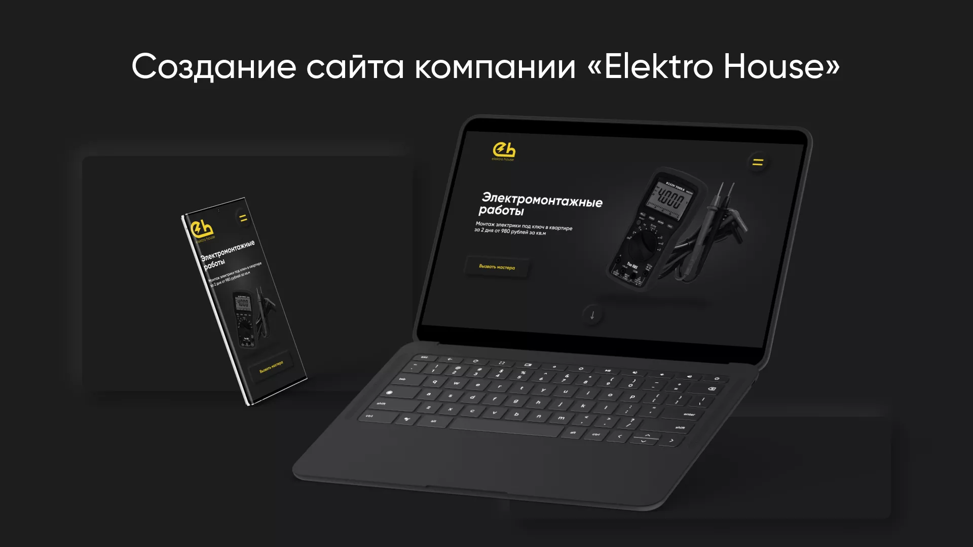 Создание сайта компании «Elektro House» в Пошехонье
